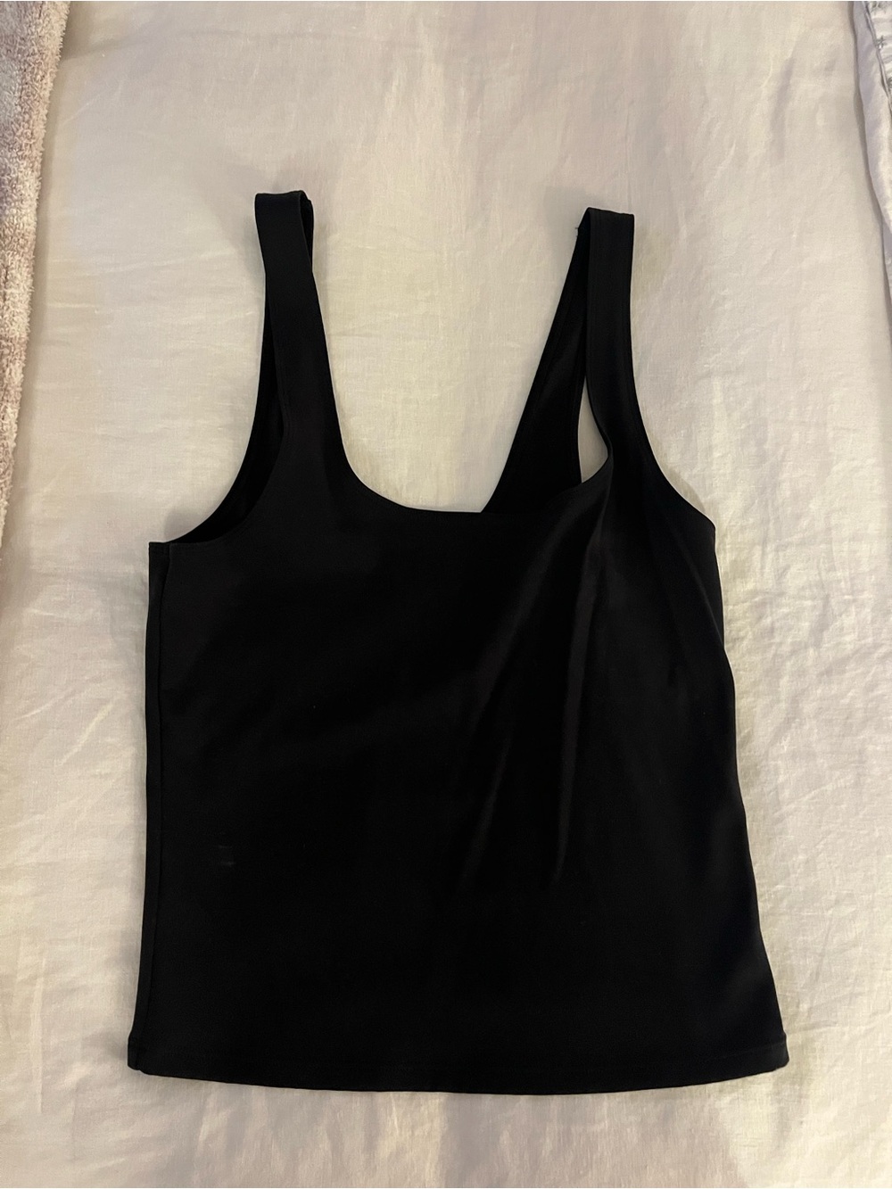 AL0 Yoga Black Softsculpt Precision Tank